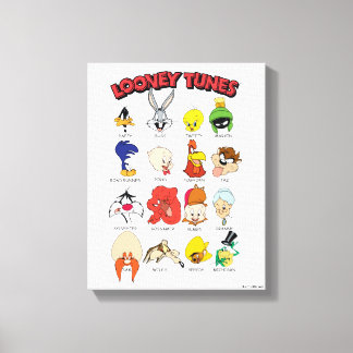 LOONEY TUNES™ Headshots Leinwanddruck