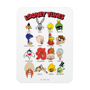 LOONEY TUNES™ Headshots Magnet