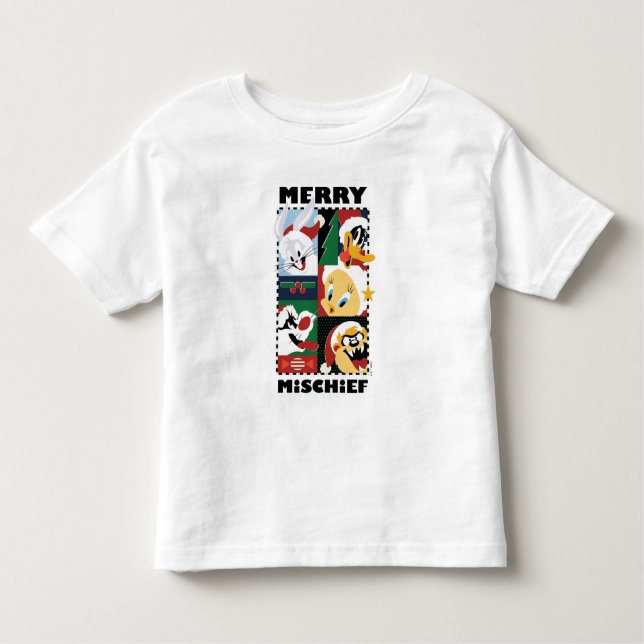 LOONEY TUNES™ Holiday Merry Mischief Kleinkind T-shirt (Vorderseite)