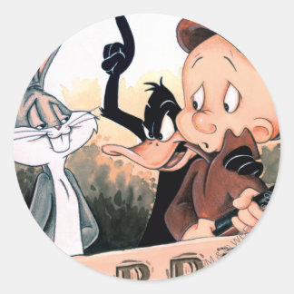 LOONEY TUNES™ Kaninchenseasoning Runder Aufkleber