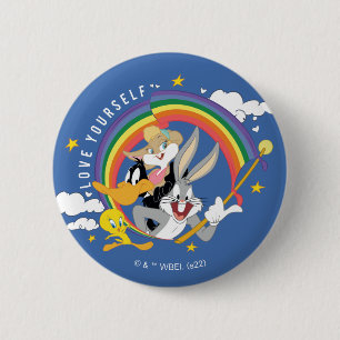 LOONEY TUNES™ - Liebe Ihr eigenes Abzeichen Button