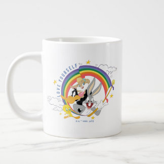 LOONEY TUNES™ - Liebe Ihr eigenes Abzeichen Jumbo-Tasse