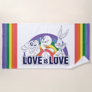 LOONEY TUNES™ - Liebe ist Liebe Strandtuch