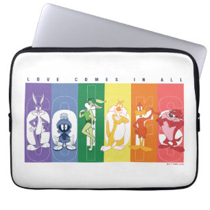 LOONEY TUNES™ - Liebe kommt in allen Farben Laptopschutzhülle