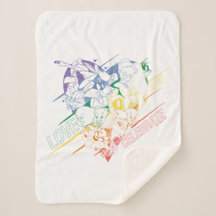 LOONEY TUNES™ - Liebe und Feiern Sherpadecke