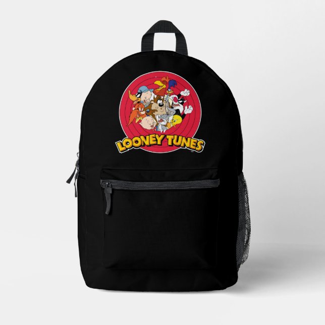 LOONEY TUNES™ Logo Bedruckter Rucksack (Vorderseite)