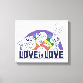 LOONEY TUNES™ - Love Is Love Leinwanddruck