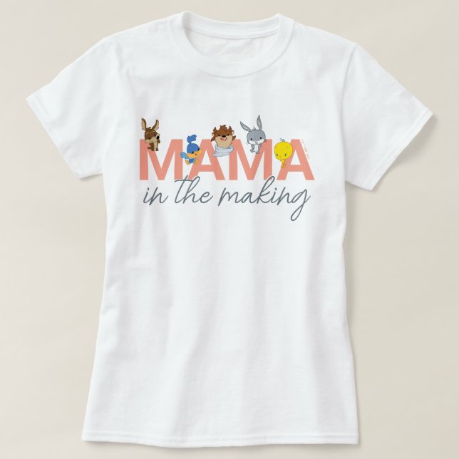 LOONEY TUNES™ Mama im Making T-Shirt (Design vorne)