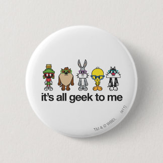 LOONEY TUNES™ Nerds - alles in Ordnung für mich Button