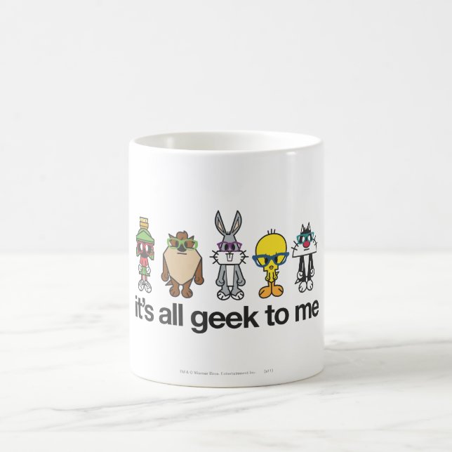 LOONEY TUNES™ Nerds - alles in Ordnung für mich Zweifarbige Tasse (Mittel)