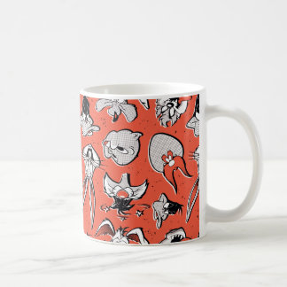 LOONEY TUNES™ Retro-Halbtonmuster Kaffeetasse