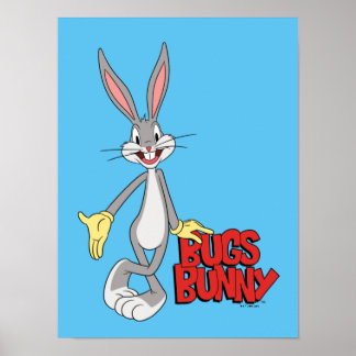 LOONEY TUNES™ Retro-Lachen | BUGS BUNNY™ Poster