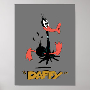 LOONEY TUNES™ Retro-Lachen   DAFFY DUCK™ Poster