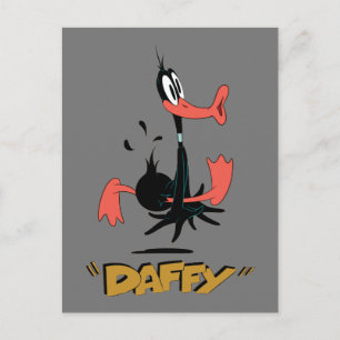 LOONEY TUNES™ Retro-Lachen   DAFFY DUCK™ Postkarte