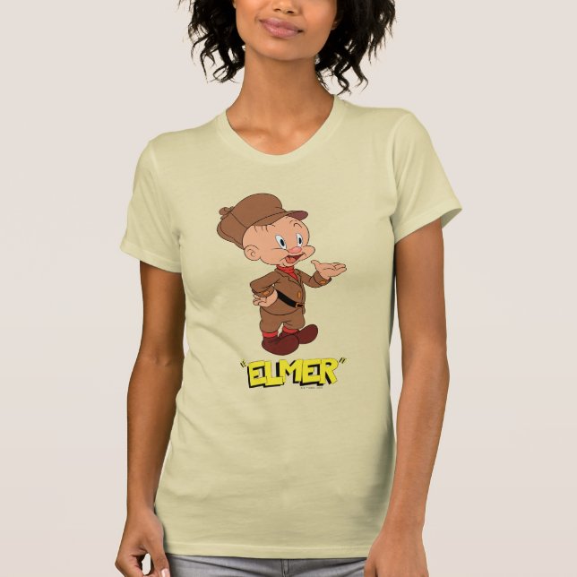 LOONEY TUNES™ Retro-Lachen| ELMER FUTTERMITTEL™ T-Shirt (Vorderseite)