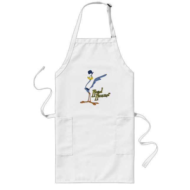 LOONEY TUNES™ Retro-Lachen| ROAD RUNNER™ Lange Schürze (Vorne)