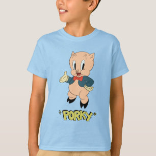 LOONEY TUNES™ Retro-Lachen  Schweinefleisch T-Shirt