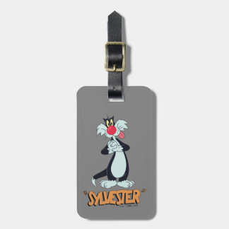 LOONEY TUNES™ Retro-Lachen| SYLVESTER™ Gepäckanhänger