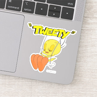 LOONEY TUNES™ Retro-Lachen | TWEETY™ Aufkleber