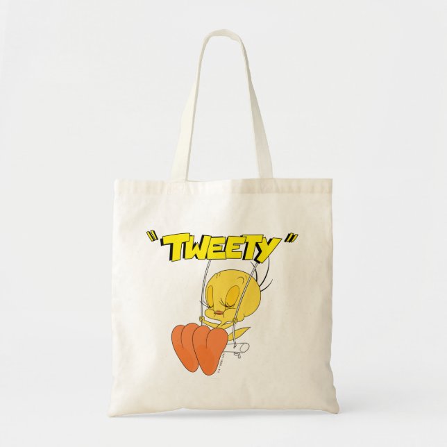 LOONEY TUNES™ Retro-Lachen | TWEETY™ Tragetasche (Vorne)