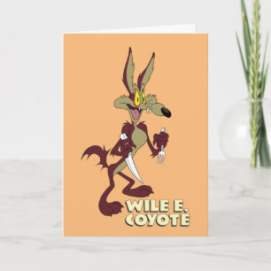 LOONEY TUNES™ Retro-Lachen   WILE E. COYOTE™ Karte