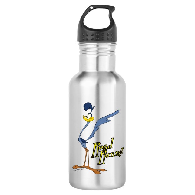 LOONEY TUNES™ Retro LaughsROAD RUNNER | Edelstahlflasche (Vorderseite)