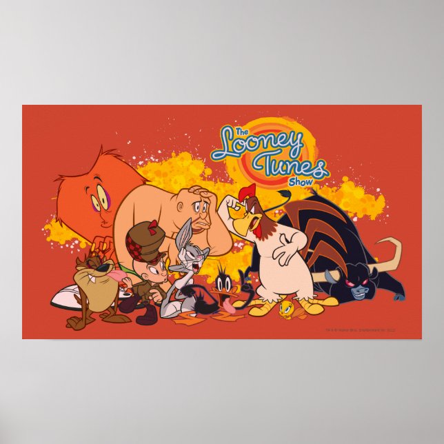 Looney Tunes Show Cast & Logo Poster (Vorne)