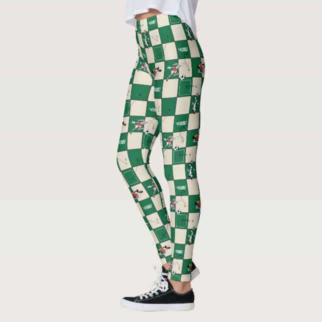 LOONEY TUNES™ Soccer Grid Pattern Leggings (Links)