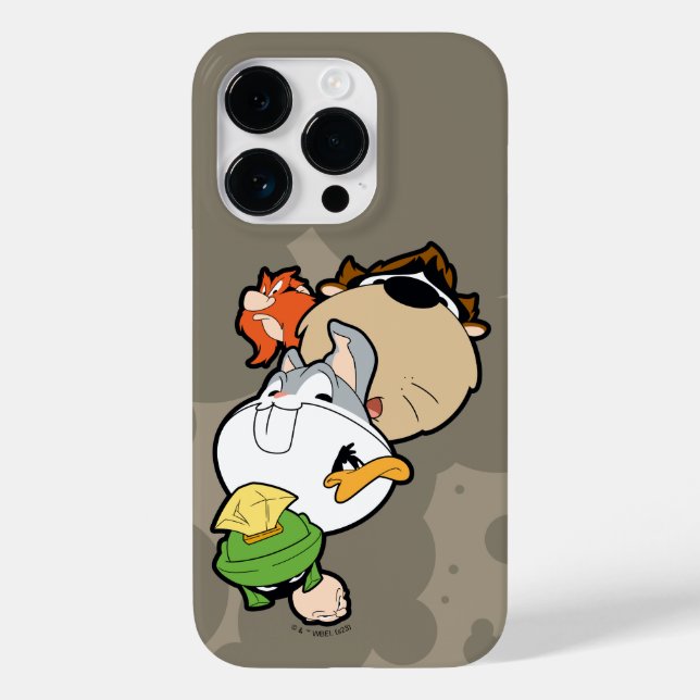 LOONEY TUNES™ Stilisierte Big Heads Case-Mate iPhone Hülle (Rückseite)