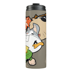 LOONEY TUNES™ Stilisierte Big Heads Thermosbecher