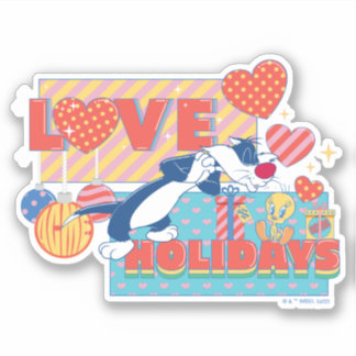 LOONEY TUNES™ | SYLVESTER™ & TWEETY™Liebe Urlaub Aufkleber