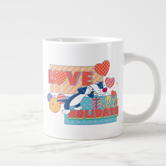 LOONEY TUNES™ | SYLVESTER™ & TWEETY™Liebe Urlaub Jumbo-Tasse (Rechts)