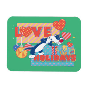 LOONEY TUNES™   SYLVESTER™ & TWEETY™Liebe Urlaub Magnet