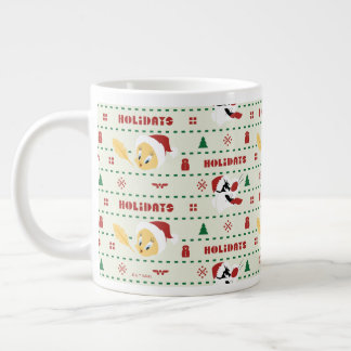 LOONEY TUNES™ SYLVESTER™ & TWEETY™ Urlaubsmuster Jumbo-Tasse