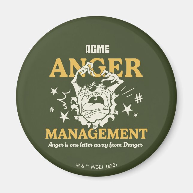 LOONEY TUNES™ |TAZ™ ACME Anrufermanagement Magnet (Vorne)