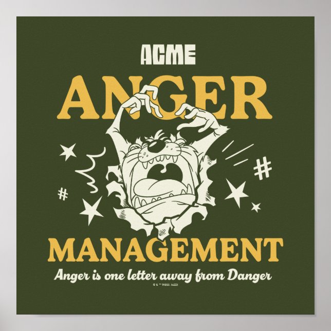 LOONEY TUNES™ |TAZ™ ACME Anrufermanagement Poster (Vorne)