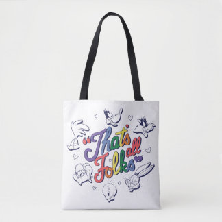 LOONEY TUNES™ - That's All Folks! Pride Badge