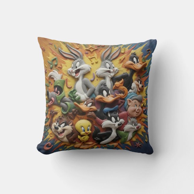 Looney Tunes Throw Cushion Kissen (Vorderseite)