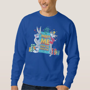 LOONEY TUNES™ Treffen Sie mich unter dem Mistlet Sweatshirt
