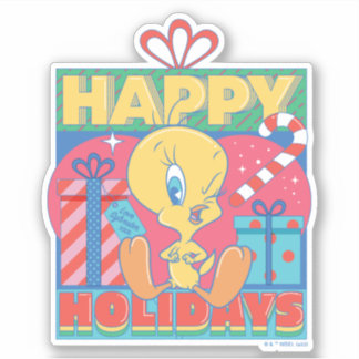 LOONEY TUNES™ | TWEETY™ Happy Holidays Aufkleber