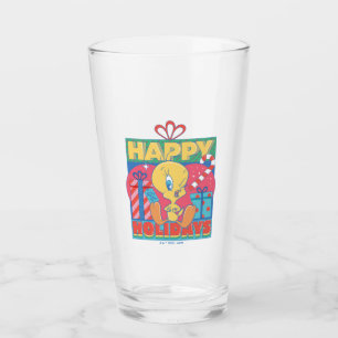 LOONEY TUNES™ TWEETY™ Happy Holidays Glas