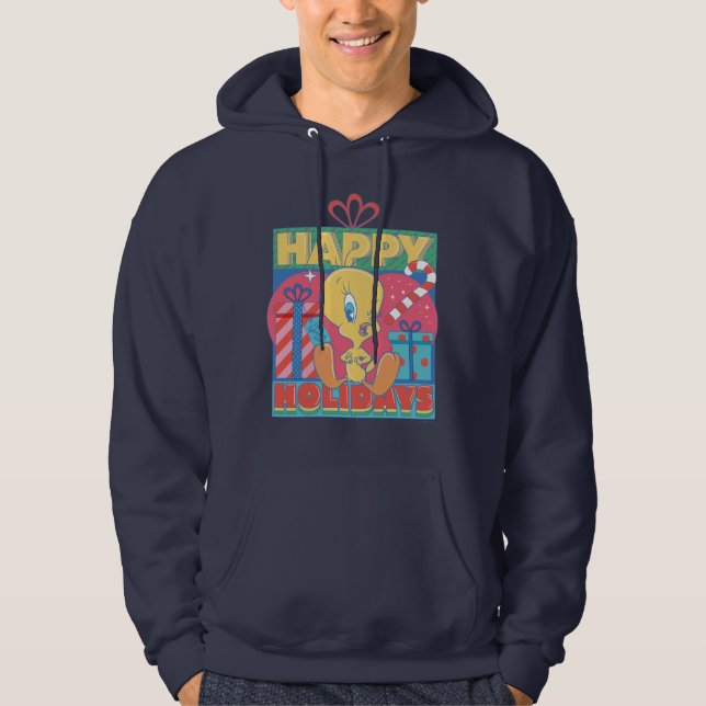 LOONEY TUNES™ | TWEETY™ Happy Holidays Hoodie (Vorderseite)