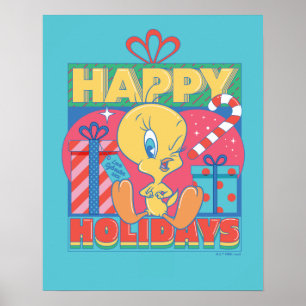 LOONEY TUNES™   TWEETY™ Happy Holidays Poster