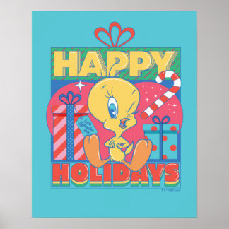 LOONEY TUNES™ | TWEETY™ Happy Holidays Poster