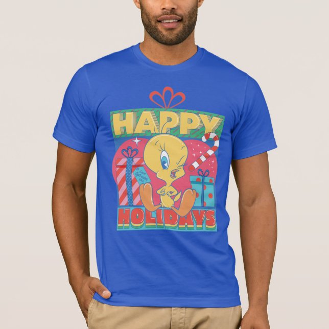 LOONEY TUNES™ | TWEETY™ Happy Holidays T-Shirt (Vorderseite)