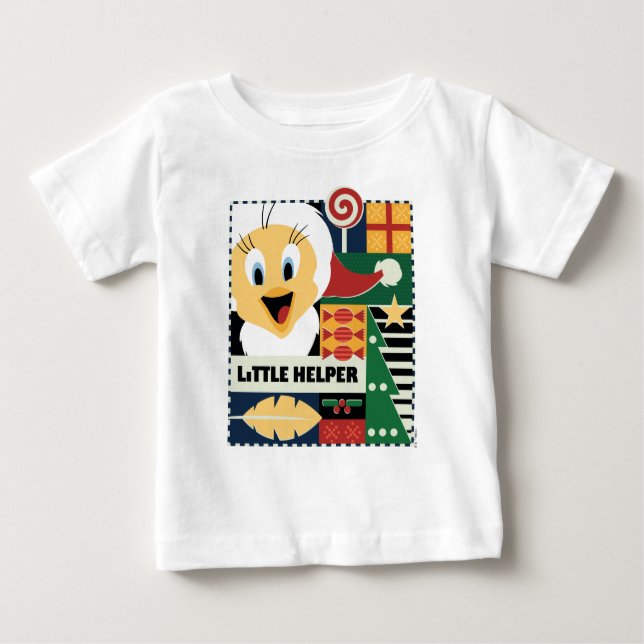 LOONEY TUNES™ TWEETY™ Little Helper Baby T-shirt (Vorderseite)