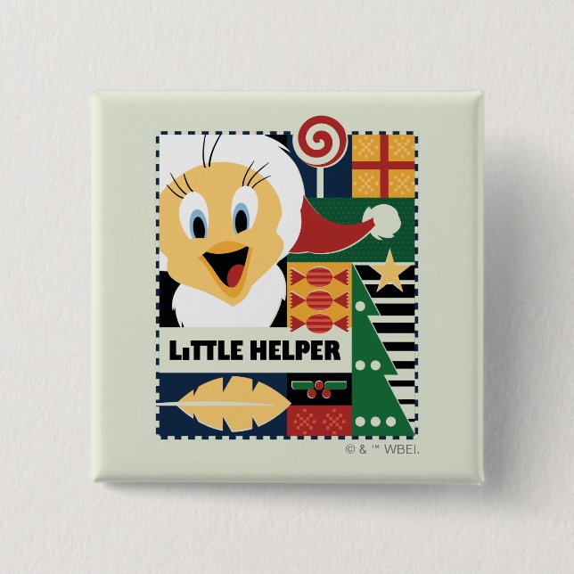 LOONEY TUNES™ TWEETY™ Little Helper Button (Vorderseite)
