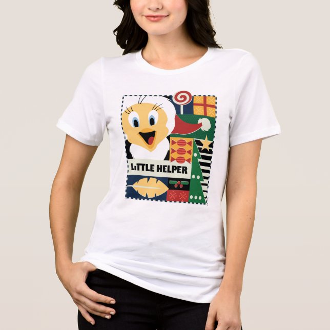 LOONEY TUNES™ TWEETY™ Little Helper Tri-Blend Shirt (Vorderseite)