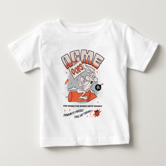 LOONEY TUNES™ | WILE E. COYOTE™ ACME Dynamite Baby T-shirt (Vorderseite)