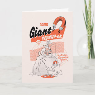 LOONEY TUNES™   WILE E. COYOTE™ ACME Giant Magnet Karte